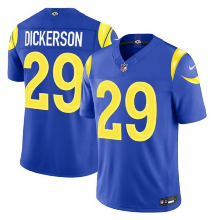 Men's Los Angeles Rams #29 Eric Dickerson Royal 2026 F.U.S.E. Vapor Limited Football Stitched Jersey