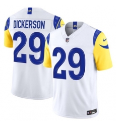 Men's Los Angeles Rams #29 Eric Dickerson White 2026 F.U.S.E. Vapor Limited Football Stitched Jersey