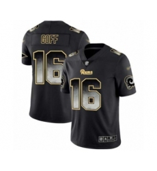 Men's Los Angeles Rams #16 Jared Goff Limited Gray Static Fashion Limited Football Jersey