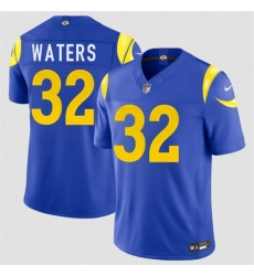 Men's Los Angeles Rams #32 Jordan Waters Royal 2026 F.U.S.E. Vapor Limited Football Stitched Jersey