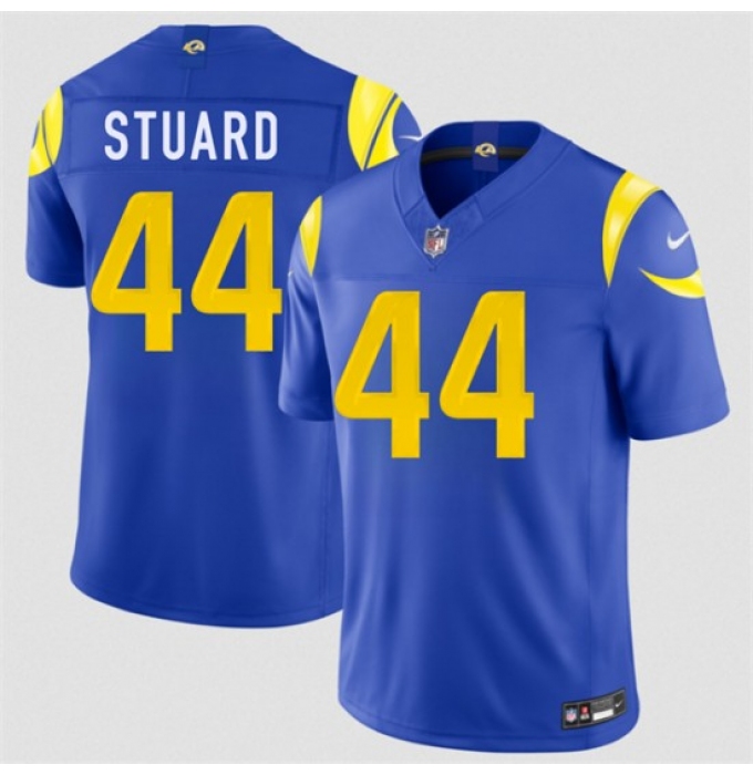 Men's Los Angeles Rams #44 Grant Stuard Royal 2026 F.U.S.E. Vapor Limited Football Stitched Jersey