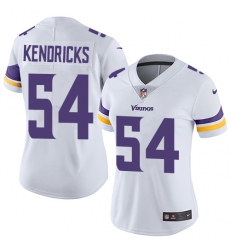 Women's Nike Minnesota Vikings #54 Eric Kendricks White Vapor Untouchable Limited Player NFL Jersey