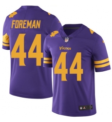 Youth Nike Minnesota Vikings #44 Chuck Foreman Limited Purple Rush Vapor Untouchable NFL Jersey