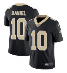 Youth Nike New Orleans Saints #10 Chase Daniel Black Team Color Vapor Untouchable Limited Player NFL Jersey