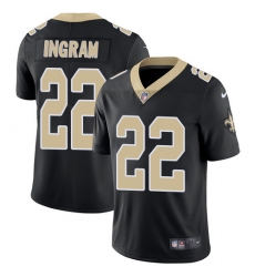 Youth Nike New Orleans Saints #22 Mark Ingram Black Team Color Vapor Untouchable Limited Player NFL Jersey