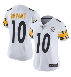 Women's Nike Pittsburgh Steelers #10 Martavis Bryant White Vapor Untouchable Limited Player NFL Jersey