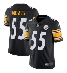 Youth Nike Pittsburgh Steelers #55 Arthur Moats Black Team Color Vapor Untouchable Limited Player NFL Jersey