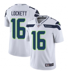 Youth Nike Seattle Seahawks #16 Tyler Lockett Elite White NFL Jersey