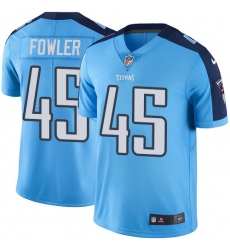 Youth Nike Tennessee Titans #45 Jalston Fowler Light Blue Team Color Vapor Untouchable Limited Player NFL Jersey