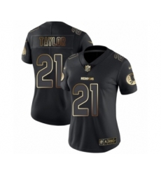Women's Washington Redskins #21 Sean Taylor Black Gold Vapor Untouchable Limited Player Football Jersey