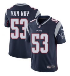 Youth Nike New England Patriots #53 Kyle Van Noy Navy Blue Team Color Vapor Untouchable Limited Player NFL Jersey