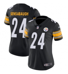 Women's Nike Pittsburgh Steelers #24 Coty Sensabaugh Black Team Color Vapor Untouchable Limited Player NFL Jersey