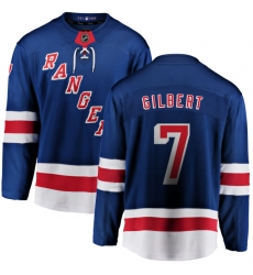 Men's New York Rangers #7 Rod Gilbert Fanatics Branded Royal Blue Home Breakaway NHL Jersey