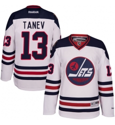 Men's Reebok Winnipeg Jets #13 Brandon Tanev Premier White 2016 Heritage Classic NHL Jersey