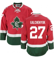 Women's Reebok Montreal Canadiens #27 Alex Galchenyuk Authentic Red New CD NHL Jersey