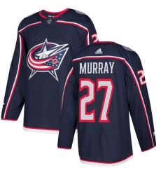 Men's Adidas Columbus Blue Jackets #27 Ryan Murray Premier Navy Blue Home NHL Jersey