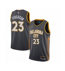 Youth Oklahoma City Thunder #23 Terrance Ferguson Swingman Charcoal Basketball Jersey - 2019 20 City Edition