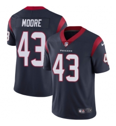Youth Nike Houston Texans #43 Corey Moore Navy Blue Team Color Vapor Untouchable Limited Player NFL Jersey