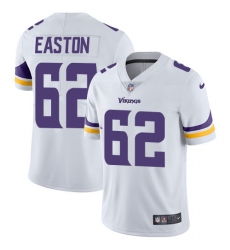 Youth Nike Minnesota Vikings #62 Nick Easton White Vapor Untouchable Limited Player NFL Jersey