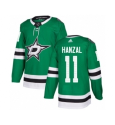 Youth Adidas Dallas Stars #11 Martin Hanzal Premier Green Home NHL Jersey