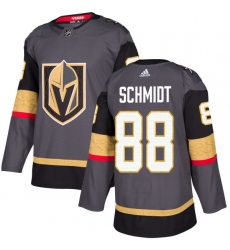 Men's Adidas Vegas Golden Knights #88 Nate Schmidt Authentic Gray Home NHL Jersey