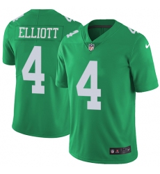 Youth Nike Philadelphia Eagles #4 Jake Elliott Limited Green Rush Vapor Untouchable NFL Jersey