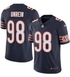 Youth Nike Chicago Bears #98 Mitch Unrein Navy Blue Team Color Vapor Untouchable Limited Player NFL Jersey