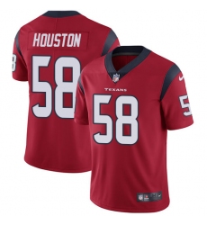 Youth Nike Houston Texans #58 Lamarr Houston Red Alternate Vapor Untouchable Limited Player NFL Jersey