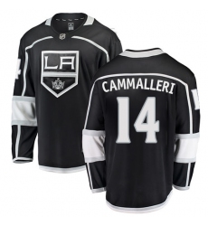 Youth Los Angeles Kings #14 Mike Cammalleri Authentic Black Home Fanatics Branded Breakaway NHL Jersey