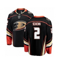 Youth Anaheim Ducks #44 Jaycob Megna Authentic Black Home Fanatics Branded Breakaway NHL Jersey