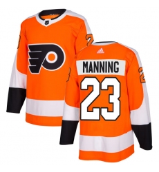Men's Adidas Philadelphia Flyers #23 Brandon Manning Premier Orange Home NHL Jersey