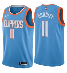Women's Nike Los Angeles Clippers #11 Avery Bradley Swingman Blue NBA Jersey - City Edition