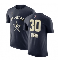 Men's 2024 All-Star #30 Stephen Curry Navy T-Shirt