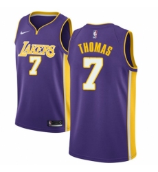 Youth Nike Los Angeles Lakers #7 Isaiah Thomas Authentic Purple NBA Jersey - Icon Edition