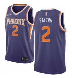 Men's Nike Phoenix Suns #2 Elfrid Payton Swingman Purple Road NBA Jersey - Icon Edition