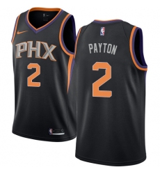Women's Nike Phoenix Suns #2 Elfrid Payton Swingman Black Alternate NBA Jersey Statement Edition