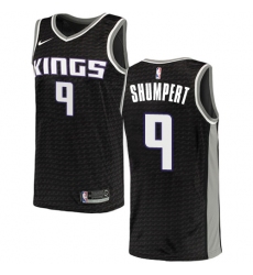 Women's Nike Sacramento Kings #9 Iman Shumpert Swingman Black NBA Jersey Statement Edition