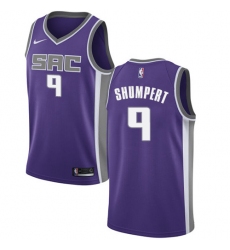 Youth Nike Sacramento Kings #9 Iman Shumpert Authentic Purple NBA Jersey - Icon Edition