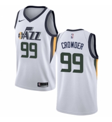 Women's Nike Utah Jazz #99 Jae Crowder Authentic NBA Jersey - Association Edition