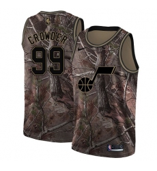 Women's Nike Utah Jazz #99 Jae Crowder Swingman Camo Realtree Collection NBA Jersey
