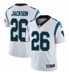 Men's Nike Carolina Panthers #26 Donte Jackson White Vapor Untouchable Limited Player NFL Jersey