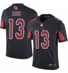 Youth Nike Arizona Cardinals #13 Christian Kirk Limited Black Rush Vapor Untouchable NFL Jersey