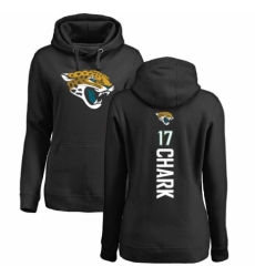 NFL Women's Nike Jacksonville Jaguars #17 DJ Chark Black Backer Pullover Hoodie