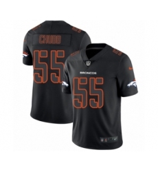 Men's Nike Denver Broncos #55 Bradley Chubb Limited Black Rush Impact NFL Jersey