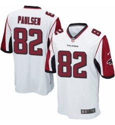 Men's Nike Atlanta Falcons #82 Logan Paulsen Game White NFL Jersey