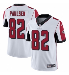 Men's Nike Atlanta Falcons #82 Logan Paulsen White Vapor Untouchable Limited Player NFL Jersey