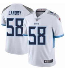Youth Nike Tennessee Titans #58 Harold Landry White Vapor Untouchable Limited Player NFL Jersey