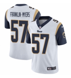 Youth Nike Los Angeles Rams #57 John Franklin-Myers White Vapor Untouchable Limited Player NFL Jersey