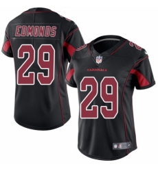 Women's Nike Arizona Cardinals #29 Chase Edmonds Limited Black Rush Vapor Untouchable NFL Jersey