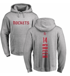 NBA Nike Houston Rockets #14 Gerald Green Ash Backer Pullover Hoodie